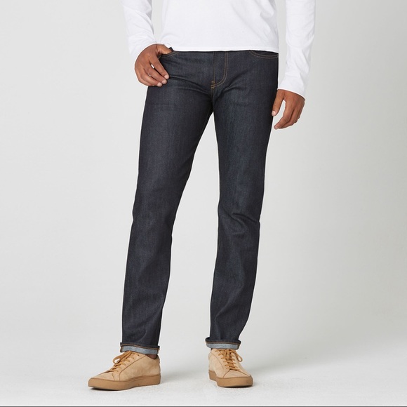 DSTLD Other - DSTLD Straight Fit Raw Denim Jeans in Indigo
